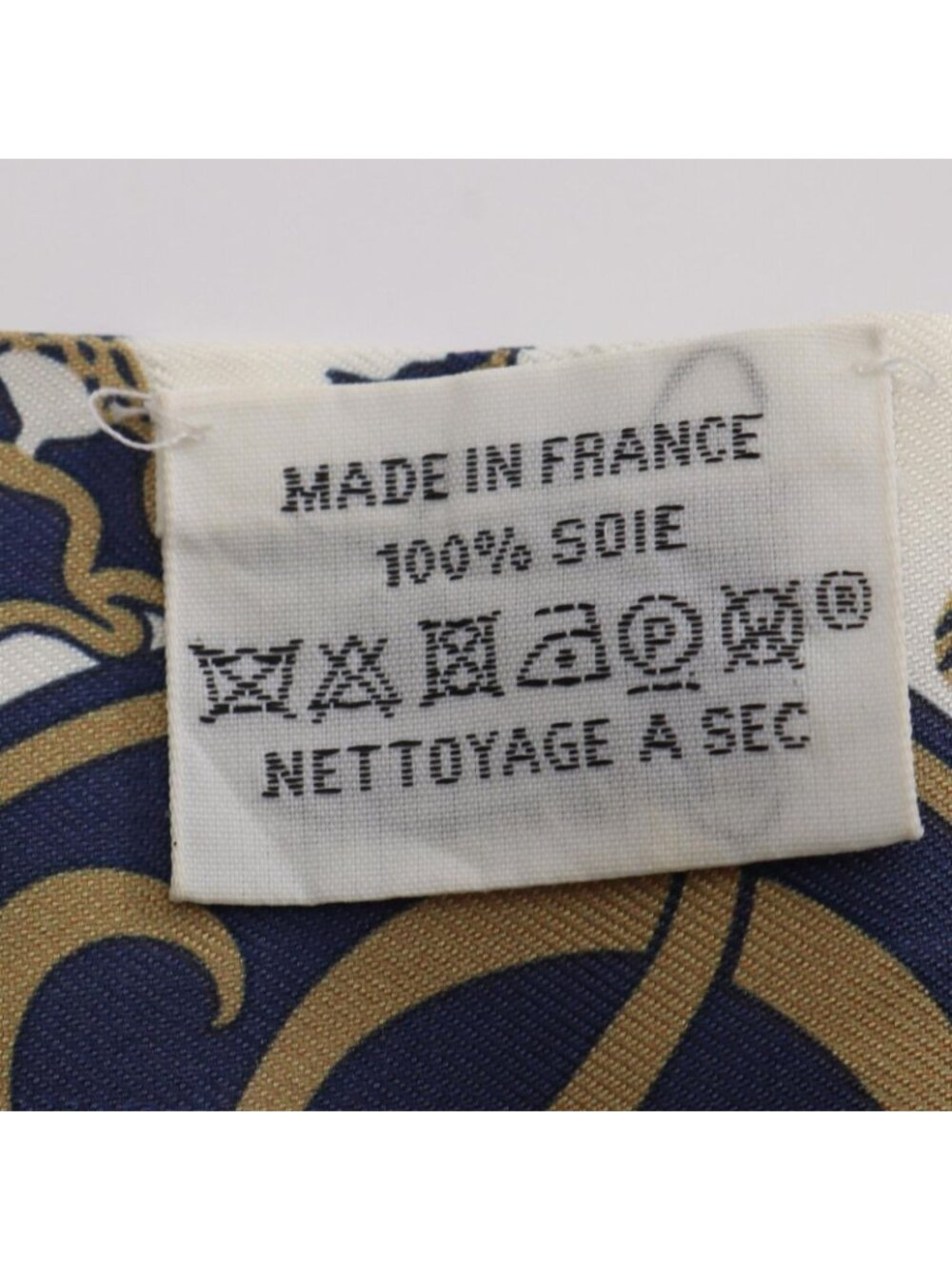 Hermes Scarf Twill Ex Libris Silk - Picture 5 of 7